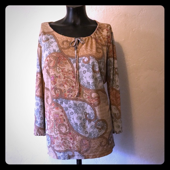 Benton & Smith Patchwork Blouse - Picture 1 of 8